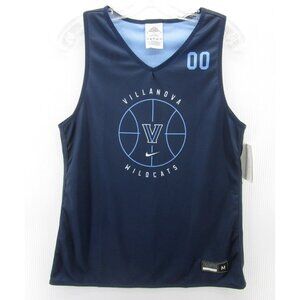 Villanova Wildcats Basketball Jersey Medium Nike Reversible Warm Up NEW